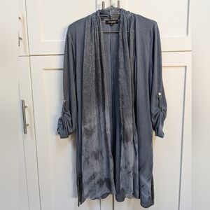 Papa open-front light cardi